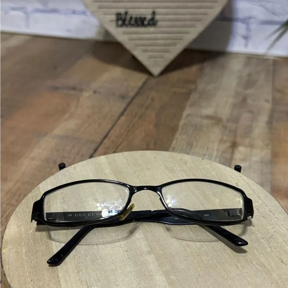 Gucci GG 2769/Strass NDC Black 51-17-135 Metal Eyeglasses Frames Italy Rhineston